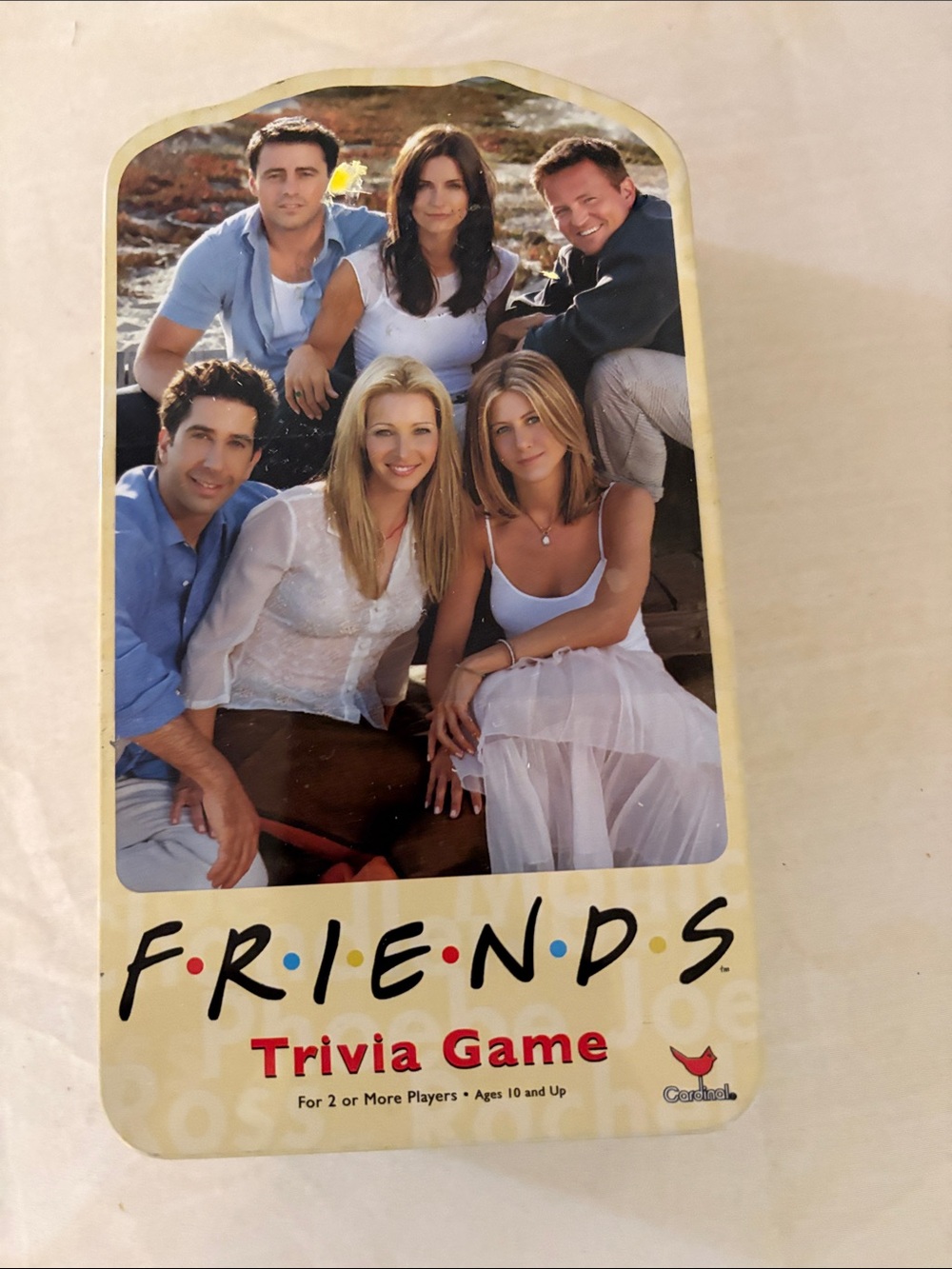 Friends Trivia Game - Official TV Show Board Game - Yellow